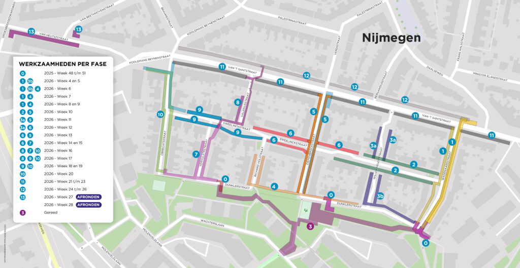 gebiedskaart nijmegen spoorbuurt 2